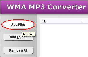 Click "Add Files"